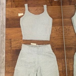 Brand New SKIMS Cozy Set - Blue